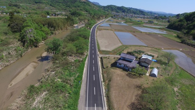 令和2年5月竣工　浪江国見線（大関）